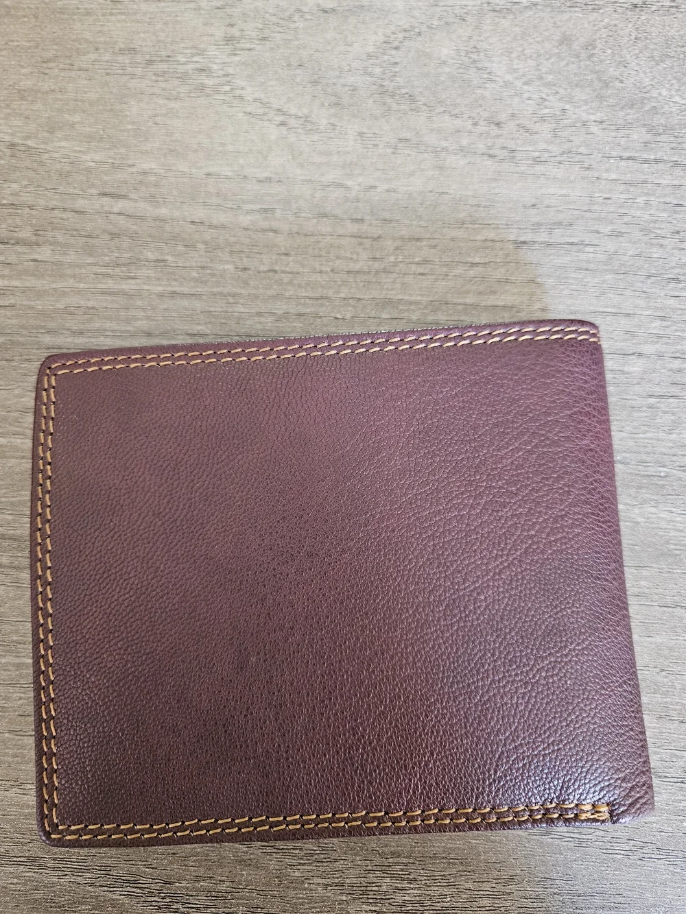 Berreri Men’s Brown Leather Bifold Wallet